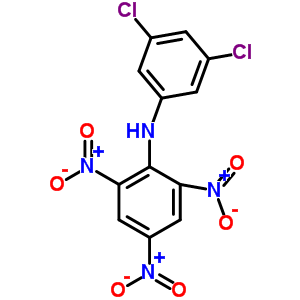 Benzenamine,n-(3,5-dichlorophenyl)-2,4,6-trinitro-Structure,51985-26-3Structure Benzenamine,n-(3,5-dichlorophenyl)-2,4,6-trinitro- Structure,51985-26-3Structure