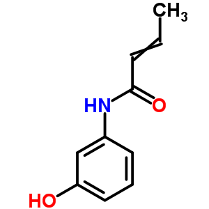 2-Butenamide,n-(3-hydroxyphenyl)-Structure,52041-72-2Structure 2-Butenamide,n-(3-hydroxyphenyl)- Structure,52041-72-2Structure