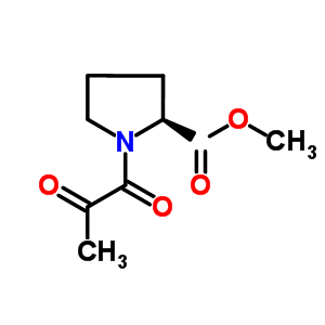 1-(1,2-Dioxopropyl)-l-proline, methyl esterStructure,52060-75-0Structure 1-(1,2-Dioxopropyl)-l-proline, methyl ester Structure,52060-75-0Structure