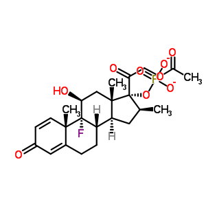 Betamethasone acetate phosphateStructure,52081-45-5Structure Betamethasone acetate phosphate Structure,52081-45-5Structure