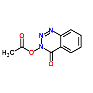 1,2,3-Benzotriazin-4(3h)-one,3-(acetyloxy)-Structure,52128-56-0Structure 1,2,3-Benzotriazin-4(3h)-one,3-(acetyloxy)- Structure,52128-56-0Structure