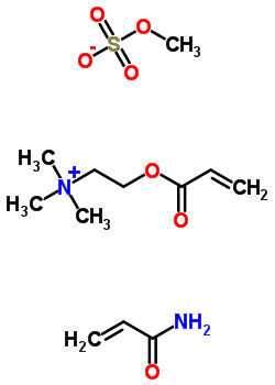 N,n,n-trimethyl-2-(1-oxo-2-propenyl)oxy-ethanaminium methyl sulfate polymer with 2-propenamideStructure,52285-95-7Structure N,n,n-trimethyl-2-(1-oxo-2-propenyl)oxy-ethanaminium methyl sulfate polymer with 2-propenamide Structure,52285-95-7Structure