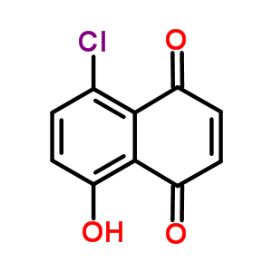 Naphthalenedione, 5-chloro-8-hydroxy-Structure,52431-59-1Structure Naphthalenedione, 5-chloro-8-hydroxy- Structure,52431-59-1Structure