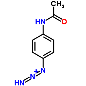 Acetamide, n-(4-azidophenyl)-Structure,52578-66-2Structure Acetamide, n-(4-azidophenyl)- Structure,52578-66-2Structure