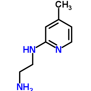 N-(4-methylpyridin-2-yl)ethane-1,2-diamineStructure,526184-60-1Structure N-(4-methylpyridin-2-yl)ethane-1,2-diamine Structure,526184-60-1Structure