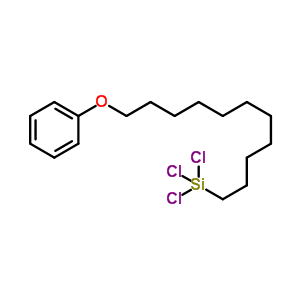 11-PhenoxyundecyltrichlorosilaneStructure,526204-46-6Structure 11-Phenoxyundecyltrichlorosilane Structure,526204-46-6Structure