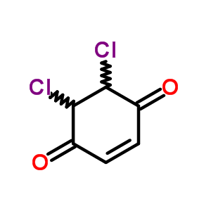 5,6-Dichlorocyclohex-2-ene-1,4-dioneStructure,5273-62-1Structure 5,6-Dichlorocyclohex-2-ene-1,4-dione Structure,5273-62-1Structure