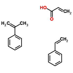 2-Propenoic acid, polymer with ethenylbenzene and (1-methylethenyl)benzeneStructure,52831-04-6Structure 2-Propenoic acid, polymer with ethenylbenzene and (1-methylethenyl)benzene Structure,52831-04-6Structure