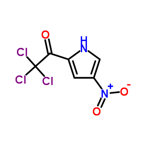 2,2,2-Trichloro-1-(4-nitro-1H-pyrrol-2-yl)-ethanoneStructure,53391-50-7Structure 2,2,2-Trichloro-1-(4-nitro-1H-pyrrol-2-yl)-ethanone Structure,53391-50-7Structure