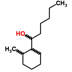 1-(2-甲基環(huán)己基)-1-己醇結(jié)構(gòu)式_53398-69-9結(jié)構(gòu)式