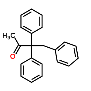 3,3,4-Triphenylbutan-2-oneStructure,5350-79-8Structure 3,3,4-Triphenylbutan-2-one Structure,5350-79-8Structure