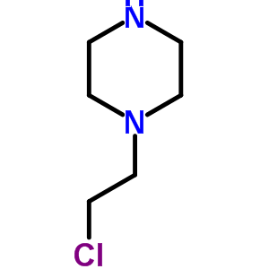 1-(2-Chloroethyl)piperazineStructure,53502-60-6Structure 1-(2-Chloroethyl)piperazine Structure,53502-60-6Structure
