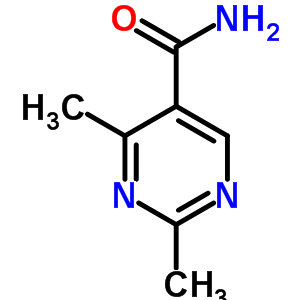 5-Pyrimidinecarboxamide,2,4-dimethyl-(6ci,9ci)Structure,53554-30-6Structure 5-Pyrimidinecarboxamide,2,4-dimethyl-(6ci,9ci) Structure,53554-30-6Structure
