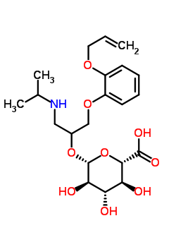 Oxoprenolol glucuronideStructure,53564-66-2Structure Oxoprenolol glucuronide Structure,53564-66-2Structure
