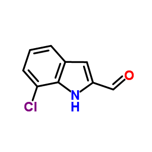 7-Chloro-1h-indole-2-carbaldehydeStructure,53590-65-1Structure 7-Chloro-1h-indole-2-carbaldehyde Structure,53590-65-1Structure