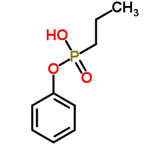 Propylphosphonic acid hydrogen phenyl esterStructure,53621-79-7Structure Propylphosphonic acid hydrogen phenyl ester Structure,53621-79-7Structure