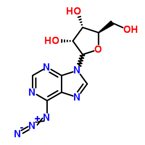 9-Arabinofuranosyl-6-azidopurineStructure,53821-43-5Structure 9-Arabinofuranosyl-6-azidopurine Structure,53821-43-5Structure