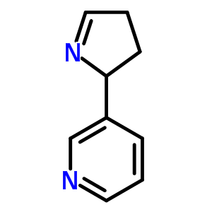 3-(3,4-Dihydro-2h-pyrrol-2-yl)pyridineStructure,53844-46-5Structure 3-(3,4-Dihydro-2h-pyrrol-2-yl)pyridine Structure,53844-46-5Structure