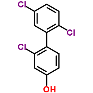 2,2,5-Trichloro-4-biphenylolStructure,53905-33-2Structure 2,2,5-Trichloro-4-biphenylol Structure,53905-33-2Structure