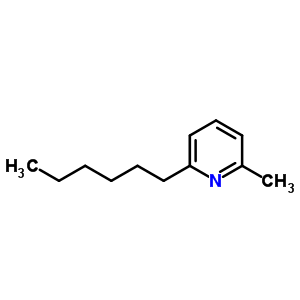 2-Hexyl-6-methyl-pyridineStructure,5394-29-6Structure 2-Hexyl-6-methyl-pyridine Structure,5394-29-6Structure