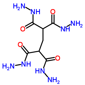 丙烷-1,1,3,3-四碳酰肼結(jié)構(gòu)式_5395-02-8結(jié)構(gòu)式