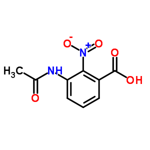 3-Acetylamino-2-nitro-benzoic acidStructure,54002-28-7Structure 3-Acetylamino-2-nitro-benzoic acid Structure,54002-28-7Structure