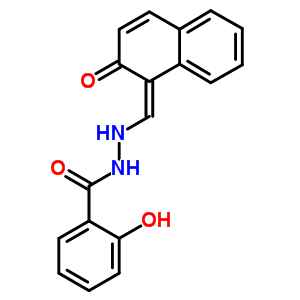 2-Hydroxy-1-naphthalaldehyde salicyloylhydrazoneStructure,54009-54-0Structure 2-Hydroxy-1-naphthalaldehyde salicyloylhydrazone Structure,54009-54-0Structure