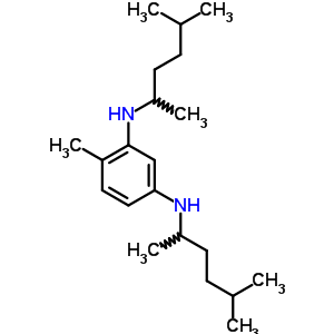 N,n’-bis(1,4-dimethylpentyl)-4-methyl-1,3-benzenediamineStructure,54061-05-1Structure N,n’-bis(1,4-dimethylpentyl)-4-methyl-1,3-benzenediamine Structure,54061-05-1Structure