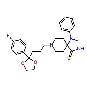 Ethylenedioxy spiperoneStructure,54080-21-6Structure Ethylenedioxy spiperone Structure,54080-21-6Structure