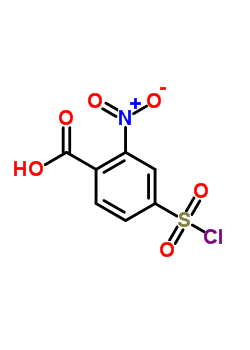 4-(Chlorosulfonyl)-2-nitrobenzoic acidStructure,54090-40-3Structure 4-(Chlorosulfonyl)-2-nitrobenzoic acid Structure,54090-40-3Structure