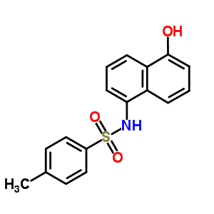 N-(5-hydroxy-1-naphthalenyl)-4-methylbenzenesulfonamideStructure,54179-45-2Structure N-(5-hydroxy-1-naphthalenyl)-4-methylbenzenesulfonamide Structure,54179-45-2Structure