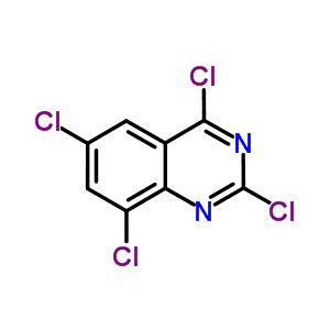 2,4,6,8-TetrachloroquinazolineStructure,54185-42-1Structure 2,4,6,8-Tetrachloroquinazoline Structure,54185-42-1Structure