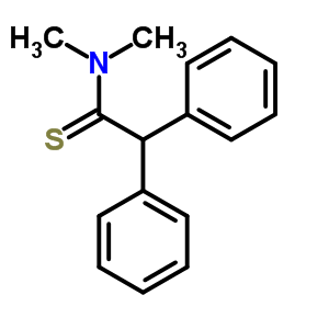 N,n-dimethyl-2,2-diphenylthioacetamideStructure,54191-80-9Structure N,n-dimethyl-2,2-diphenylthioacetamide Structure,54191-80-9Structure