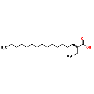 2-Ethylhexadecanoic acidStructure,54240-85-6Structure 2-Ethylhexadecanoic acid Structure,54240-85-6Structure