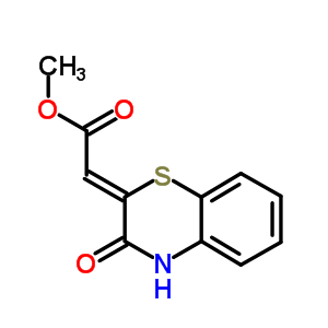 2-(3,4-二氫-3-氧代-2H-1,4-苯并噻嗪-2-基)-乙酸甲酯結構式_54255-33-3結構式