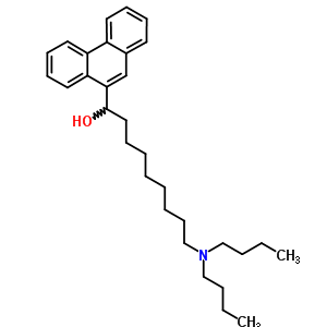 9-(Dibutylamino)-1-phenanthren-9-yl-nonan-1-olStructure,5429-98-1Structure 9-(Dibutylamino)-1-phenanthren-9-yl-nonan-1-ol Structure,5429-98-1Structure