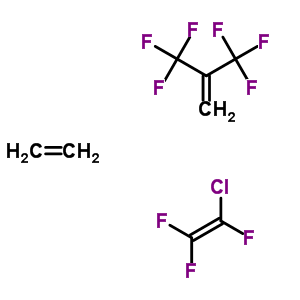 3,3,3-Trifluoro-2-(trifluoromethyl)-1-propene polymer with chlorotrifluoroethene and etheneStructure,54302-04-4Structure 3,3,3-Trifluoro-2-(trifluoromethyl)-1-propene polymer with chlorotrifluoroethene and ethene Structure,54302-04-4Structure
