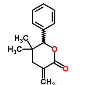 2H-pyran-2-one,tetrahydro-5,5-dimethyl-3-methylene-6-phenyl-Structure,54312-55-9Structure 2H-pyran-2-one,tetrahydro-5,5-dimethyl-3-methylene-6-phenyl- Structure,54312-55-9Structure