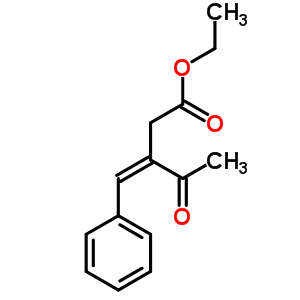 4-氧代-3-(苯基亞甲基)-戊酸乙酯結(jié)構(gòu)式_5435-94-9結(jié)構(gòu)式