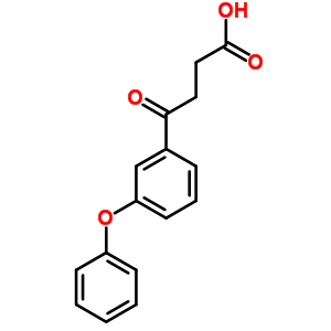 4-Oxo-4-(3-phenoxyphenyl)butyric acidStructure,54364-84-0Structure 4-Oxo-4-(3-phenoxyphenyl)butyric acid Structure,54364-84-0Structure