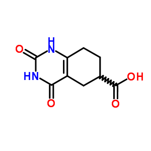 2,4-Dioxo-5,6,7,8-tetrahydro-1h-quinazoline-6-carboxylic acidStructure,5439-88-3Structure 2,4-Dioxo-5,6,7,8-tetrahydro-1h-quinazoline-6-carboxylic acid Structure,5439-88-3Structure