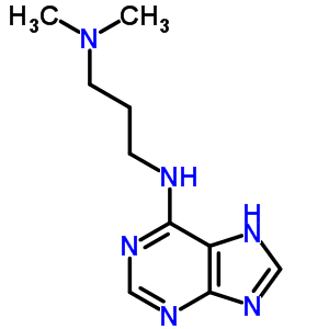 N,n-dimethyl-n-(7h-purin-6-yl)propane-1,3-diamineStructure,5444-38-2Structure N,n-dimethyl-n-(7h-purin-6-yl)propane-1,3-diamine Structure,5444-38-2Structure