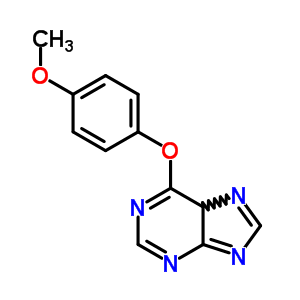 6-(4-Methoxyphenoxy)-5h-purineStructure,5446-38-8Structure 6-(4-Methoxyphenoxy)-5h-purine Structure,5446-38-8Structure