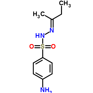 4-Amino-n-(butan-2-ylideneamino)benzenesulfonamideStructure,5448-62-4Structure 4-Amino-n-(butan-2-ylideneamino)benzenesulfonamide Structure,5448-62-4Structure