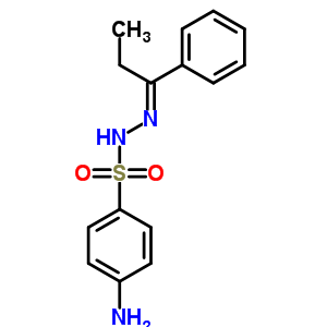 4-氨基苯磺酸 2-(1-苯基亞丙基)肼結(jié)構(gòu)式_5448-84-0結(jié)構(gòu)式