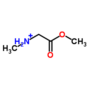 2-(甲基氨基)乙酸甲酯結(jié)構(gòu)式_5473-12-1結(jié)構(gòu)式