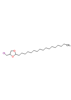 4-(Chloromethyl)-2-heptadecyl-1,3-dioxolanStructure,54788-10-2Structure 4-(Chloromethyl)-2-heptadecyl-1,3-dioxolan Structure,54788-10-2Structure