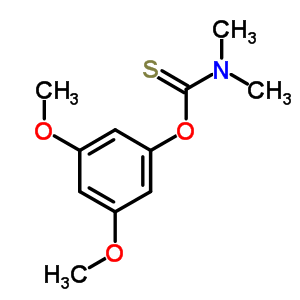 O-(3,5-dimethoxyphenyl)dimethyl thiocarbamateStructure,54839-87-1Structure O-(3,5-dimethoxyphenyl)dimethyl thiocarbamate Structure,54839-87-1Structure