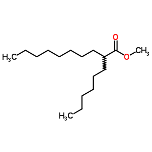 2-Hexyldecanoic acid methyl esterStructure,54889-76-8Structure 2-Hexyldecanoic acid methyl ester Structure,54889-76-8Structure