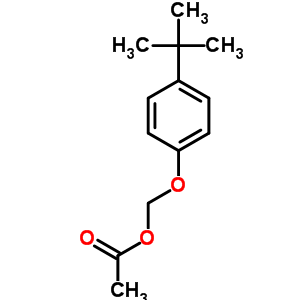 (4-Tert-butylphenoxy)methanol acetateStructure,54889-98-4Structure (4-Tert-butylphenoxy)methanol acetate Structure,54889-98-4Structure